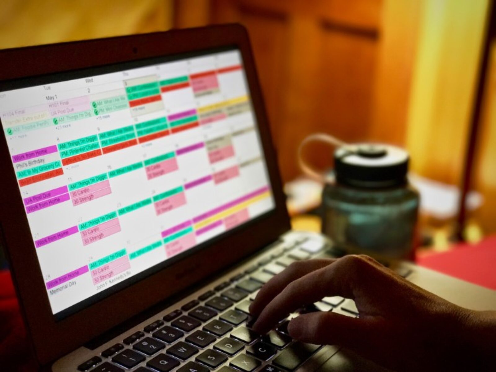 Crea tu propia agenda y aprende a organizarte.